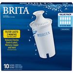 Brita 42609 Pitcher Replacement Filters, 10-Pack