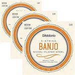 3 Pack | D'Addario Banjo Strings EJ