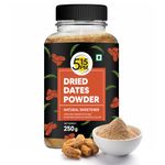 5:15PM Dried Dates Powder Organic (Kharik Powder) Dry Dates Powder for Baby & Kids |Without Sugar 250 grams