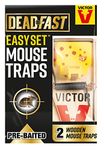 Deadfast 20300397 Easy Set Mouse Trap, Twin Pack