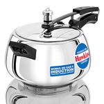 Hawkins Contura 5 Litre Pressure Cooker, Stainless Steel Cooker, Handi Cooker, Induction Cooker, Silver (SSC50)