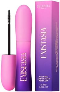 SELESTIA BEAUTY Volume and Length Mascara Existasia - Volumizing Black Mascara - Lightweight Formula - Zero Clumps or Flakes