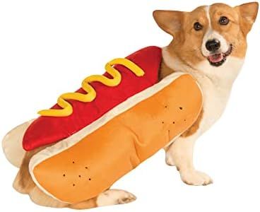 Rubie's Hot Dog Pet Costume, X-Large