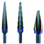 Irwin 10502CB Unibit502 Drill Bit Set, 3-Piece