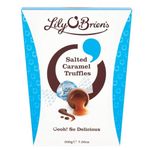 Lily O'Brien's Gourmet Milk Chocolate/Salted Caramel Truffles Gift Box for a Sweet Tooth Celebration (Salted Caramel Truffle)