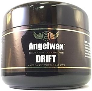Angelwax Drift Handmade Car Wax, Specially Designed for White Cars, Provides Deep Durable Gloss, Masks Minor Swirls (30ml)