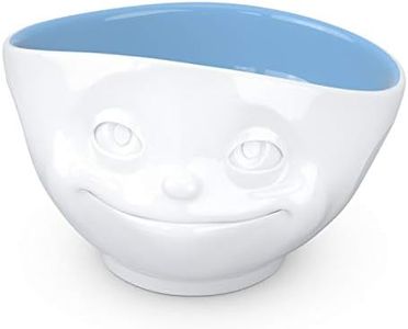 Fiftyeight TV Cup, Bowl, Crazy in Love, for Müsli and Dessert, Porcelain, Ocean (Inside), 500ml, T01