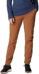 Columbia Women's Anytime Softshell Pull On Pant, Camel Brown, 2X Plus