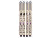 SAKURA PIGMA MICRON BLACK OPEN STOCK, PACK OF 4 PENS (003)
