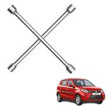 Autokaar 4 Way Car Tyre Screws Wrench Wheel Pana Spanner (17 x 18 x 19 x 21 mm) for Maruti Alto 800 New