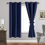 JIUZHEN Blackout Curtains with Tieb