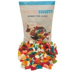 Posted Sweets 700g GUMMY BAG OF PICK & MIX SWEETS - Large Classic Retro Candy Selection Pick n Mix - Gift Bag - Perfect Movie Night Hamper, Treats for Kids, Adults, Birthday Gifts