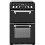 Stoves Mini Range RICHMOND550E 55cm Electric Cooker with Ceramic Hob - Black