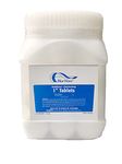 Bluewave Swimming Pool Chlorine 1" Tablet Spa Hot Tubs Cleaning Tool, 20g Each, Pack of 1 kg.