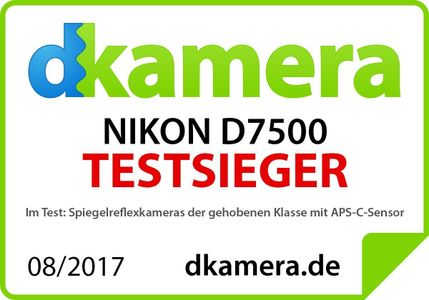 Nikon D7500 DSLR Camera Body – 20.9MP APS-C Sensor