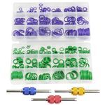 WMYCONGCONG 540 PCS 18 Sizes O-Ring Rubber Seals Tool Kit O Ring Assortment w/Valve Core Removal Tool for Car Vehicle Auto Repair