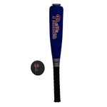 MLB Philadelphia Phillies Team Jumbo Foam Bat and Ball Set, 21-Inch, Red