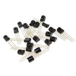 Hailege 100pcs 2N3904 TO-92 TO92 NPN Transistor 3904 Triode Transistor TO-92 0.2A/40V