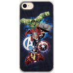 Original and officially licensed Marvel Avengers mobile phone case for iPhone 7, iPhone 8, iPhone SE2, case cover, made of plastic TPU silicone, protects against bumps and scratches.