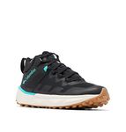 Columbia Women's Facet 75 Mid Outdry, Black/Bright Aqua, 9