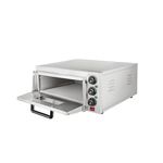 AVI Electric Heavy Duty Commercial Stainless Steel Single Deck Pizza Oven (With Inner Baking Heating Area 20 x 20 Inches Approx) for Ideal Use in Hotels, Restaurants Cafes and Resorts