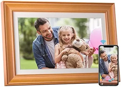 KODAK Classic 14.1 inch WiFi Enabled Digital Photo Frame with Full HD Touchscreen and 32GB Built-in Memory for Photo, Video and Audio Play (Burlywood)