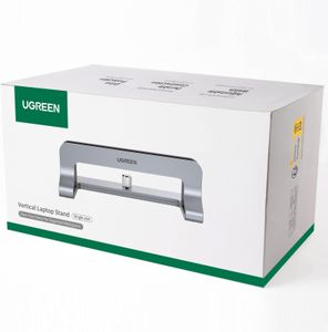 UGREEN Vertical Laptop Stand – Adjustable, Grey