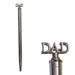 Silver Barrel Pen with Dad Word Top Ideal Father's Day Gift