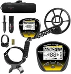 DR.ÖTEK Metal Detector for Adults Professional, Gold Metal Detector, Pinpoint & Exclusive Memory Mode, Higher Accuracy, IP68 Waterproof Coil, Bigger Backlit LCD Display, New Advanced DSP Chip, Yellow