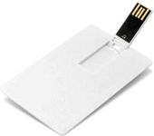 Plain Credit Card Type Shape Pendrive 32 GB USB Flash Drive for Computers/Laptops/LED/Mobile-32 GB(White)