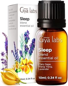 Gya Labs Sleep Essential Oil Blend - Sleep Oil for Diffuser - Soothing Oil for Aromatherapy - Essential Oils for Bedtime and Self-Care (10ml)