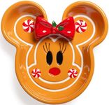 Jay Franco Disney Minnie Mouse Gingerbread Cookie Soap Dish - Christmas & Holiday Season Bathroom Décor Sponge Holder