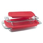 Pyrex Easy Grab 4 Piece Bakeware Set