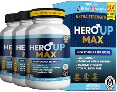GREENVIFY Hero UP MAX Maca Root Supplement, 60 Capsules, Vegan, Gluten Free, Non GMO (5)