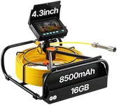 VEVOR Sewer Camera, 98.4 ft/30 m, 4