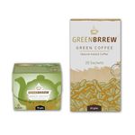 Greenbrrew Instant Green Coffee 20'Sachets + 6'Sachets (Natural Flavor) - Easy To Use