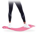 Relaxdays Balance Board, Full-Body Twisting Exercise Trainer, Durable XL Toner, Pink