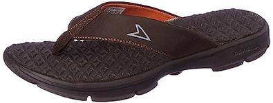 Power Mens SOFT E Brown Slipper UK 8 (8714739)