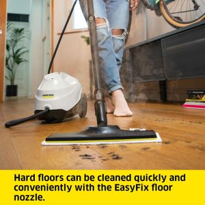 Kärcher SC 3 EasyFix Steam Cleaner – Compact Home Steam Cleaning