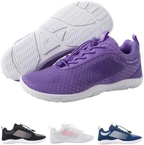 Hike Footwear HF Cloud-Like Barefoot Shoes for Women & Men - Minimalist Shoes for Women, Arch-Support Breathable Splash-Proof Versatile Ergonomic Pain-Relief Posture-Improvement Hiking Boots Womens