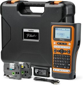 Brother PT-E560BTVP Electrician Label Printer – 24mm, Bluetooth, USB-C