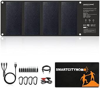28W Foldable Solar Charger, High-Efficiency Panel