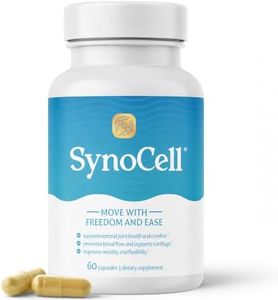 Synocell Glucosamine Chondroitin Complex Back, Neck, and Joint Support Supplement with Boswellia, Quercetin, & MSM - Renew Your Joints from The Inside Out - Move with Freedom and Ease