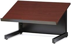 Audio Visual Direct Tabletop Lectern, Black/Cherry