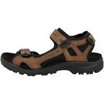 ECCO Men's Yucatan Plus W Sandal, Sierra