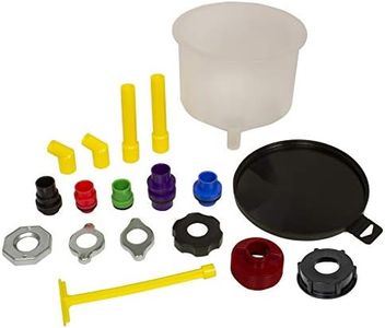 Lisle 24780 Spill Free Funnel with Standard/GM/VW/Ford Adapters, Factory