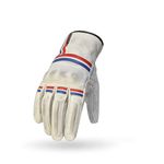 TORC TG62AME24 Americana White Large TORC TG62AME24 Men's Classic Workman Street Motorcycle Gloves (Americana White-Large),1