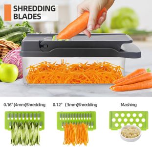 Vegetable Chopper Mandoline Slicer – Adjustable Multi-Blade Cutter