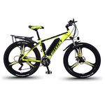 Hyuhome Electric Bikes for Adult, Magnesium Alloy Ebikes Bicycles All Terrain,26" 36V 13Ah Removable Lithium-Ion Battery Mountain Ebike for Mens