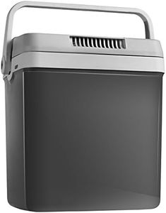 Tristar Thermoelectic Cool Box, 20L Volume, Heating and Cooling Functions, 230V and 12V Plug, Detachable Lid, Grey